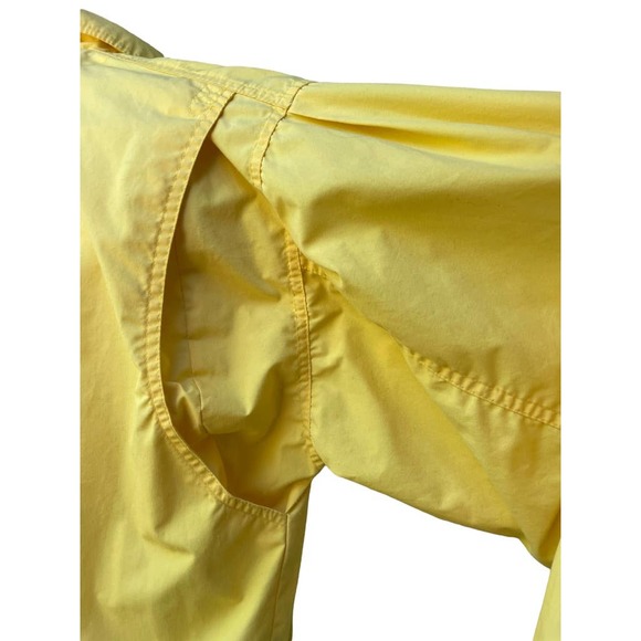 Vintage Maxim Women's Pullover Windbreaker Jacket Vented Yellow 10 - Picture 8 of 12